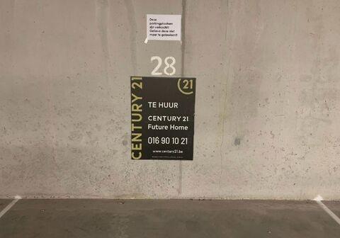 Binnenstaanplaats te huur in Haacht