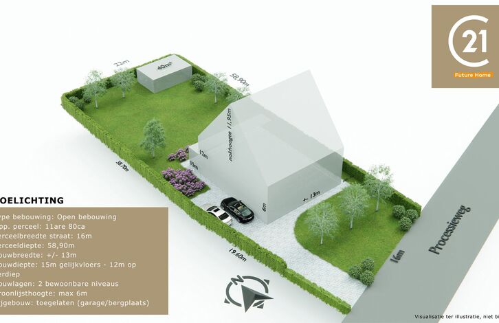 Bouwgrond te koop in Begijnendijk